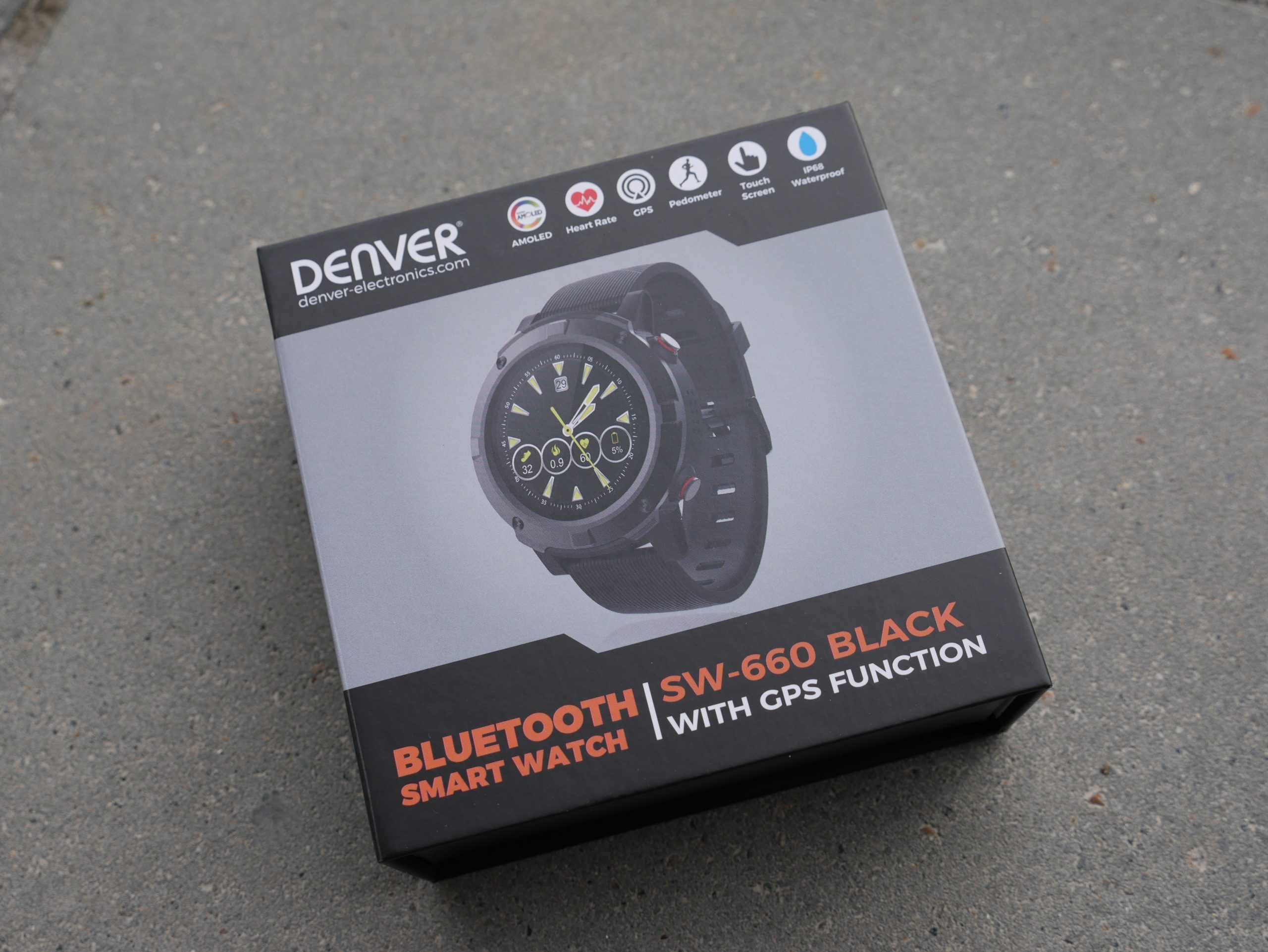 Peep fedt nok Accepteret Test: Denver SW-660 Smartwatch | CykelStart.dk