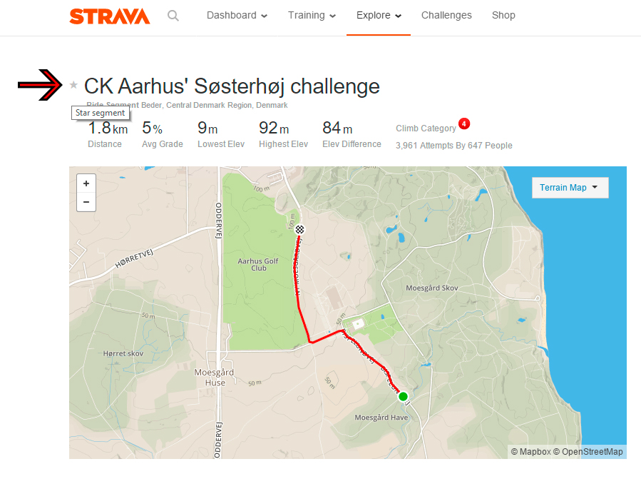 Guide: segmenter Strava Edge | CykelStart.dk