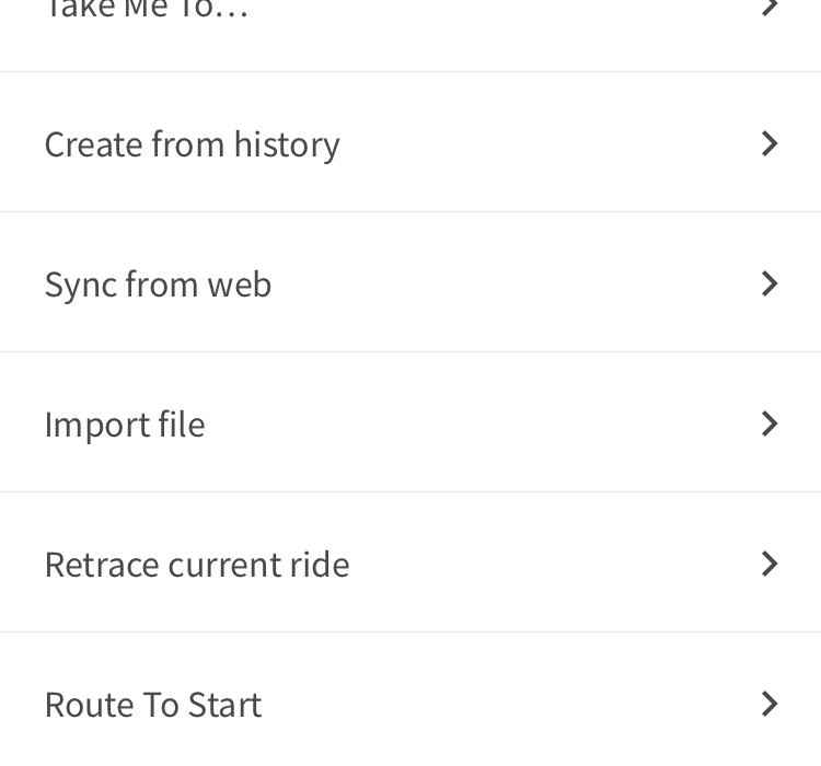 wahoo elemnt delete routes