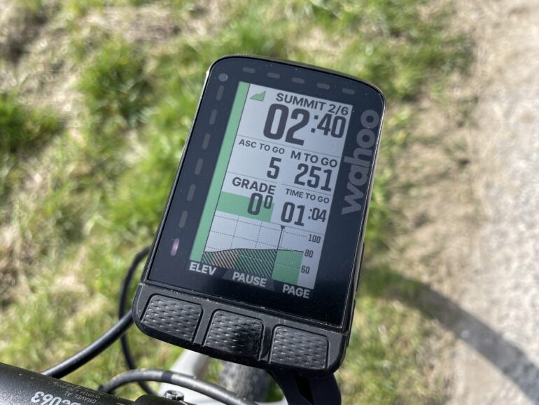 Test Wahoo Elemnt ROAM V2 CykelStart